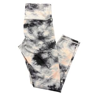Athleta Elation Ice Dye High Rise 7/8 Tight S Small Powervita Orchid‎ Pink